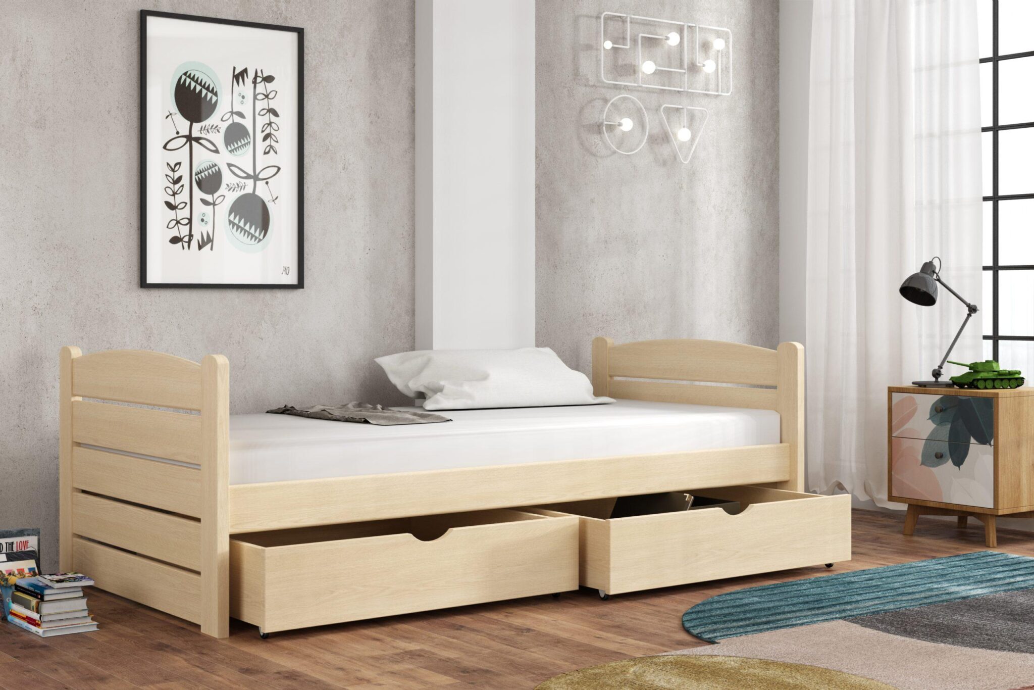 Postel 80x200 cm