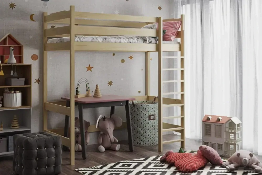 Vyvýšené postele 90 x 200 cm