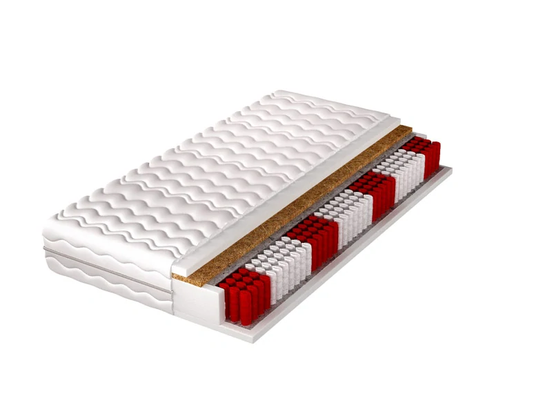 Hypoalergení matrace DAKOTA 140x200 cm - 7 zon tvrdosti výška 18 cm