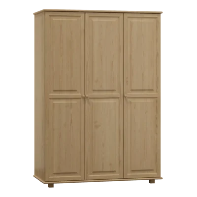 Šatní skřín MB 63 z borovice šířka 133 cm