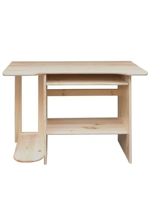 Dřevěný psací stůl DT 195 borovice masiv 103x75x57 cm