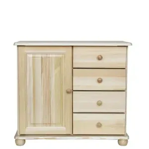 Dřevěná komoda WOOD 37 - 85x76x42 cm