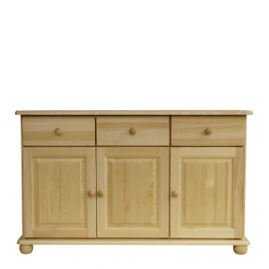 Dřevěná komoda WOOD 56 - 125x76x42 cm
