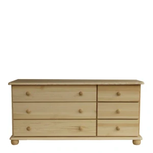 Dřevěná komoda WOOD 54 - 125x59x42 cm
