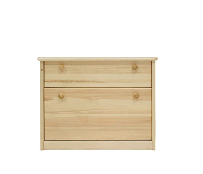 Dřevěný botník DEA 86 borovice masiv 72x62x29 cm