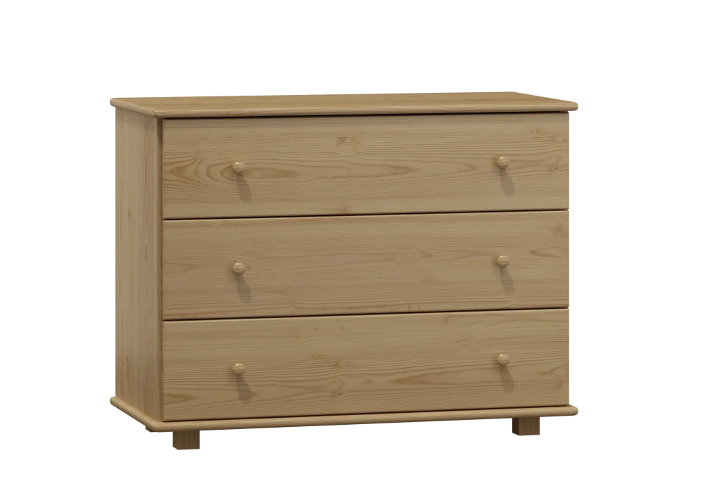 Dřevěná komoda MB 13 borovice masiv 80x78x42 cm