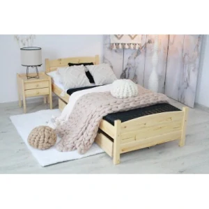 Dřevěná postel MD 17 90x200 cm borovice masiv