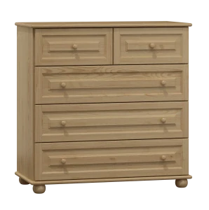 Dřevená komoda MB4  borovice masiv 100x100x42 cm