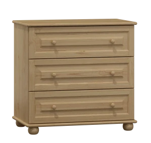 Dřevená komoda MB 6 borovice masiv 80x78x42 cm