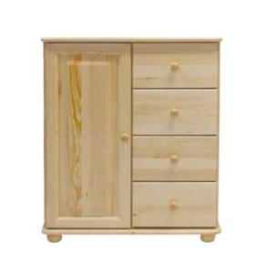  Dřevěná komoda MB 48 borovice masiv  80x100x42 cm