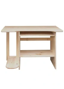 Dřevěný psací stůl DT 195 borovice masiv 103x75x57 cm