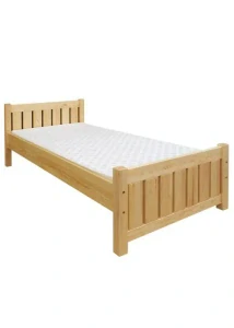 Dřevěná  postel DT 66 90x200 cm borovice masiv