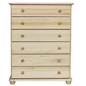 Dřevěná komoda WOOD 48 - 105X109X42 cm
