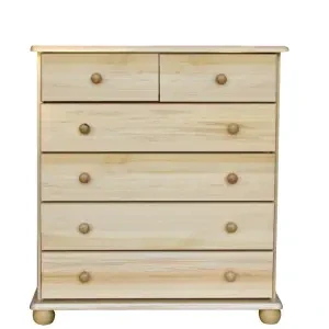 Dřevěná komoda WOOD 49 - 105X92X42 cm