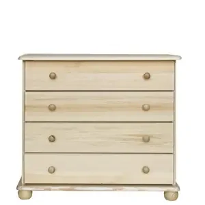 Dřevěná komoda WOOD 46 -  105X76X42 cm