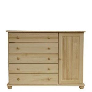 Dřevěná komoda WOOD 66 - 125x92x42 cm