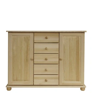 Dřevěná komoda WOOD 63 - 125x92x42 cm