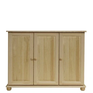 Dřevěná komoda WOOD 61 - 125x92x42 cm