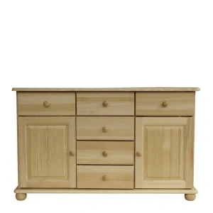 Dřevěná komoda WOOD 58 - 125x76x42 cm