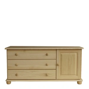 Dřevěná komoda WOOD 53 - 125x59x42 cm