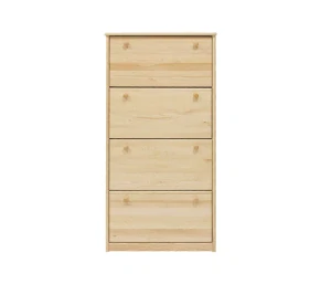 Dřevěný botník DEA 70 borovice masiv 72x150x29 cm