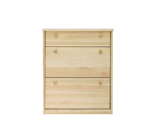 Dřevěný botník DEA 72 borovice masiv 72x98x29 cm