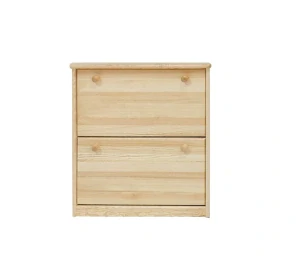Dřevěný botník DEA 73 borovice masiv 72x80x29 cm