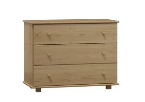 Dřevěná komoda MB 13 borovice masiv 80x78x42 cm