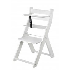 Rostoucí židle Luca kombi -L07 bílá/bílá s ergonomickým sedákem