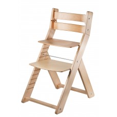 Rostoucí židle SANDY -001 natur/natur s ergonomickým sedákem