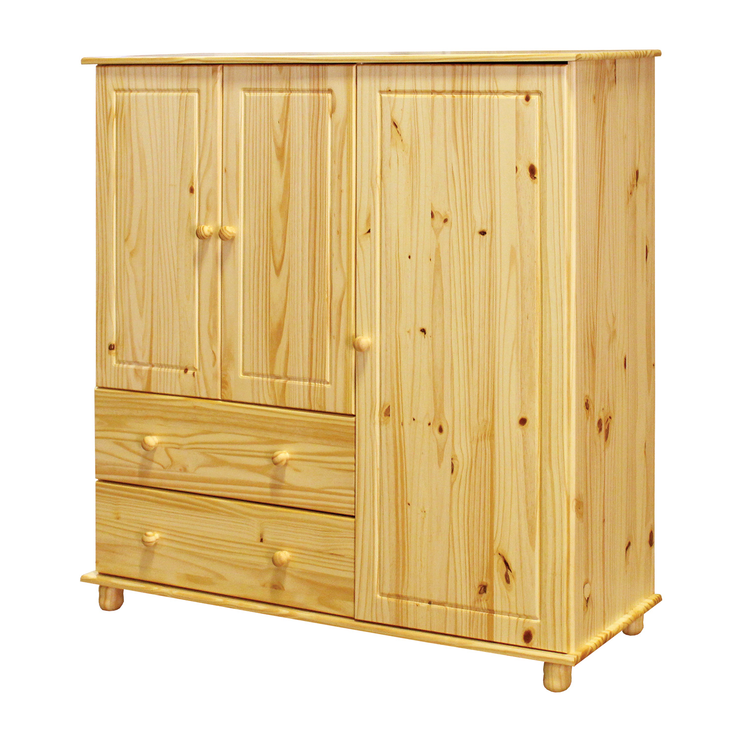 Dřevěná komoda I8018 lakovaná šířka 132 cm