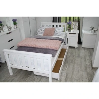 Dřevěná postel MD 05 100x200 cm borovice masiv