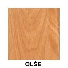 Masivní dřevěná šatní skříň DEA 9B  - šířka  90 cm