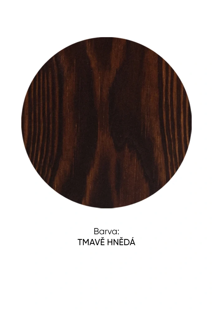 Dřevěný regál DT-Scandia 1 50,5x200x40 cm